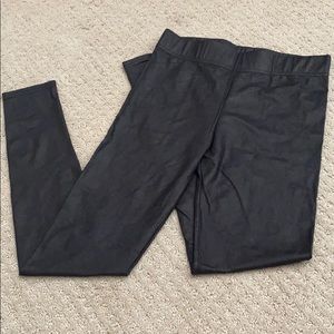 Faux Leather leggings size small